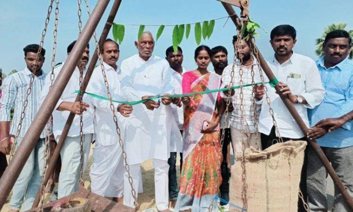 MLA Diwakar Rao started rice grain buying centers