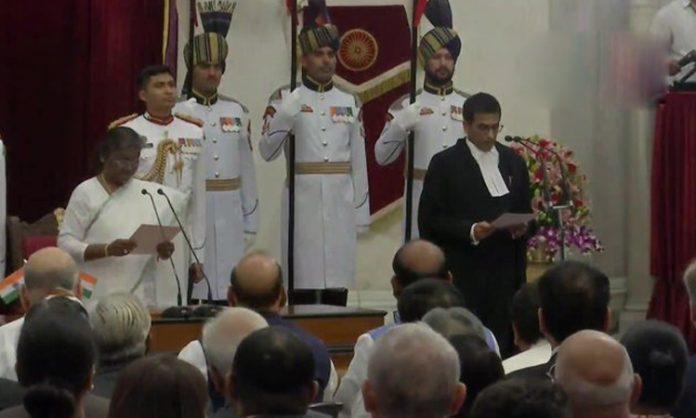 Justice DY Chandrachud sworn as CJI