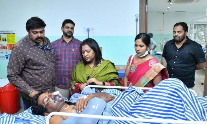 Mayor visited SFA Srikanth