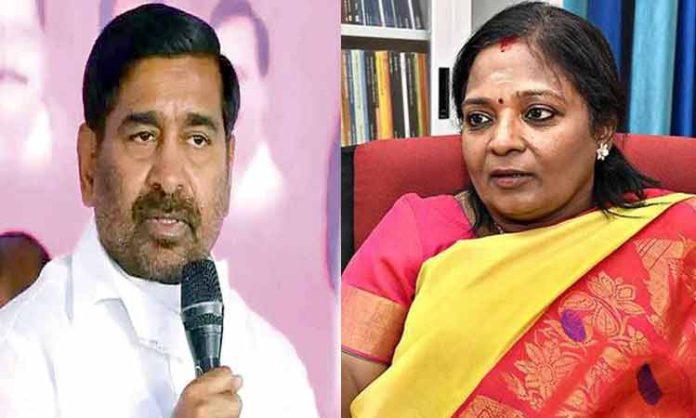 Jagadish Reddy slams Governor Tamilisai