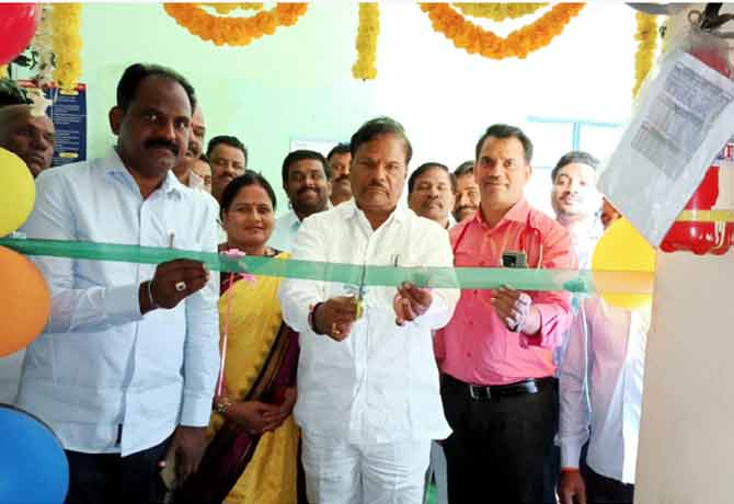 MLA Jaipal Yadav inaugurates Underground Power System