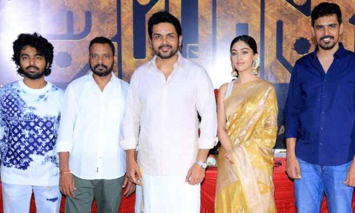 Karthi's 'Japan' Movie pooja ceremony