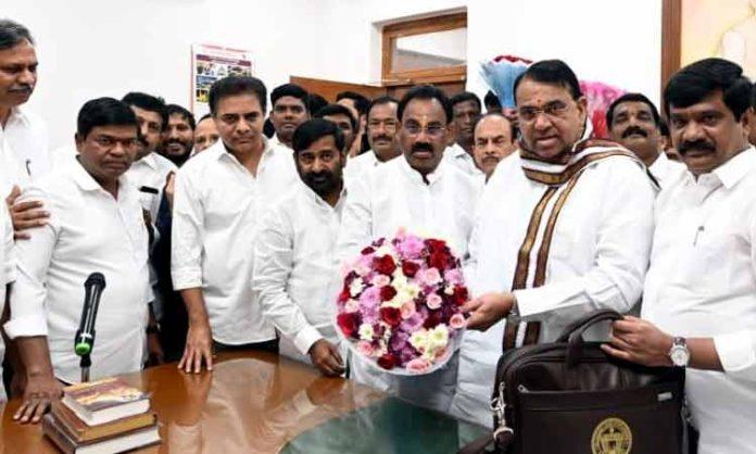 Kusukuntla Prabhakar Reddy takes oath as MLA