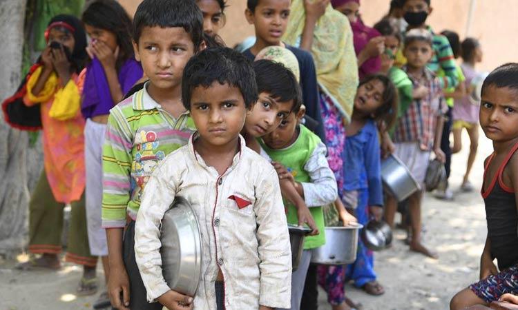 33 percent of children are malnourished