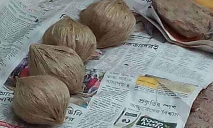Bomb found in Husnabad bus stand