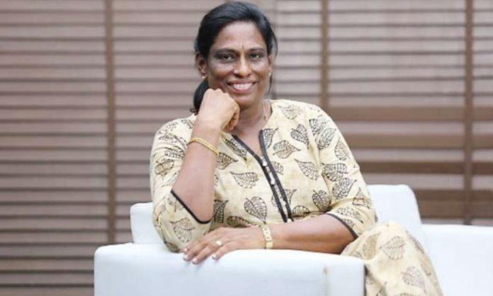 PT Usha as President of Indian Olympic Association