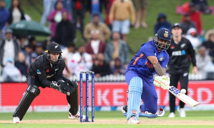Team India loss five wickets in Ind vs NZ