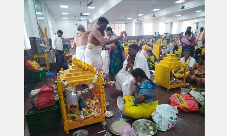 Swati nakshatra pooja to Sri Lakshmi Narasimha