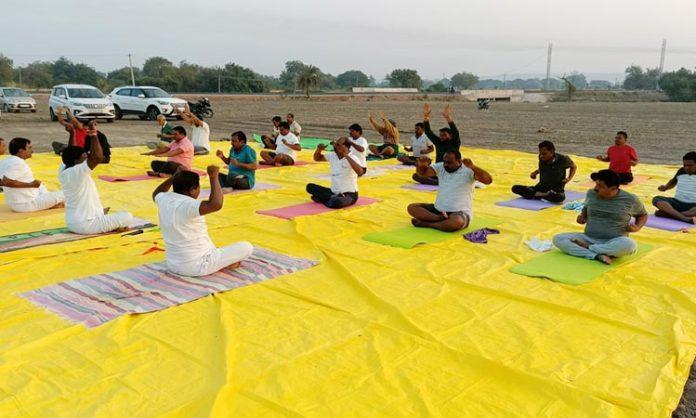 Yoga Training Center in Bapunagar village