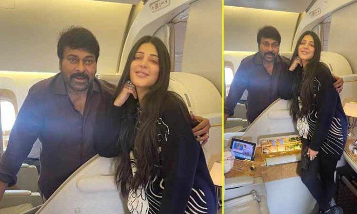 Chiranjeevi and Shruti Haasan are going to Europe