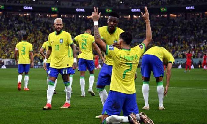 FIFA: Brazil best South Korean by 4-1 in pre quarter