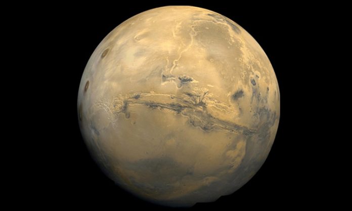 Reasons for the dryness of Mars