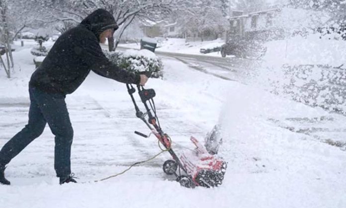 US snow storm