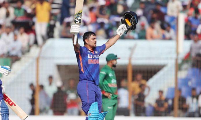 Ishan Kishan scored a century in third ODI