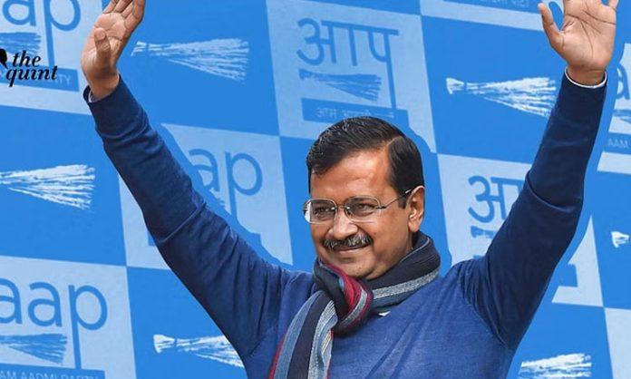 AAP lead in Delhi municipal elections