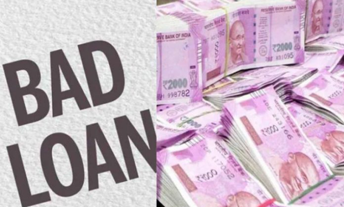 Corporate loan write-off in india