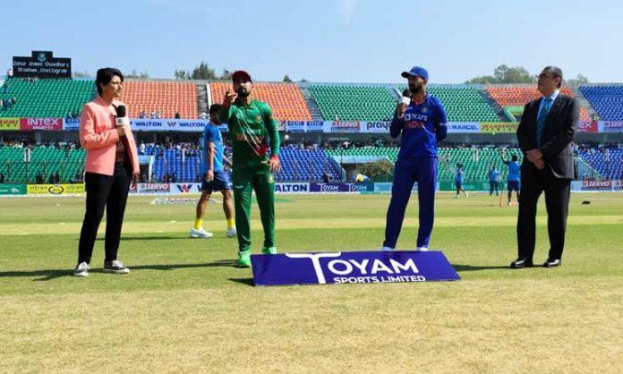 Third ODI.. India batting against Bangladesh