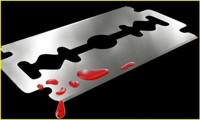 Girlfriend attacks boyfriend with blade in hyderabad