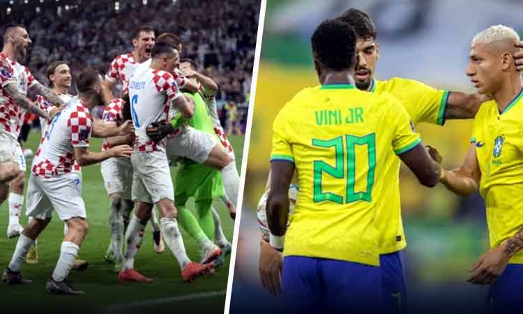 FIFA World Cup: Brazil vs Croatia quarter final
