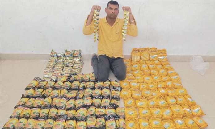 Man arrested for selling ganja chocolates