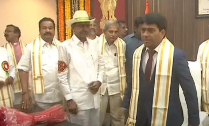 CM KCR inaugurated Jagtial Collectorate