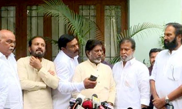 Congress Senior leaders meeting at Bhatti Vikramarka house