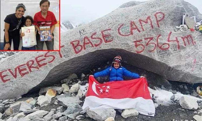 Six-year-old boy who climbed Everest