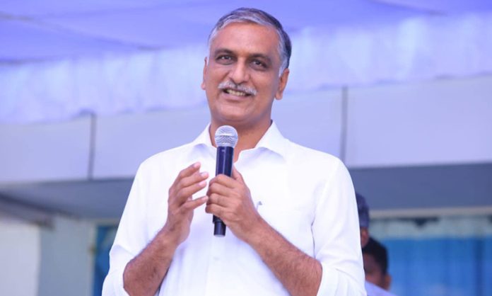 harish rao comments bjp