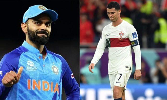 Kohli emotional tweet on Cristiano Ronaldo