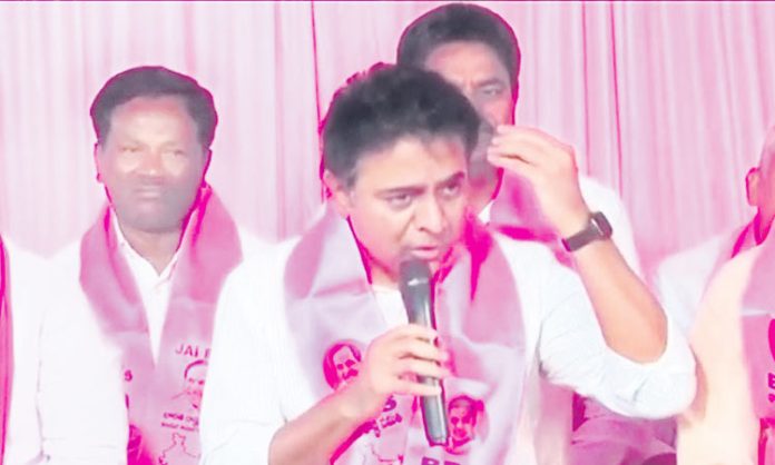 Minister KTR fires on Bandi sanjay