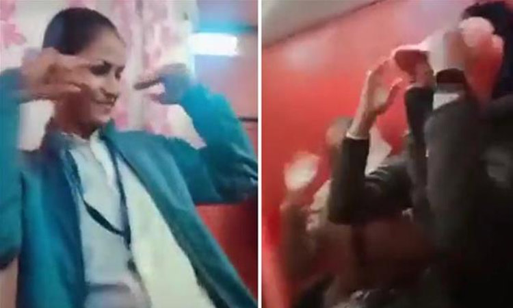 Lady constables dance video viral