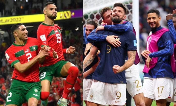 FIFA World Cup: Morocco vs France Semi Final on thursday