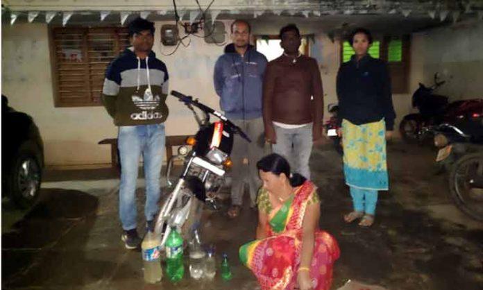 Excise Constables Seized Natu Sara in Achampet