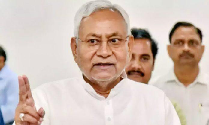 There will be no Third Front in 2024 elections:Nitish kumar