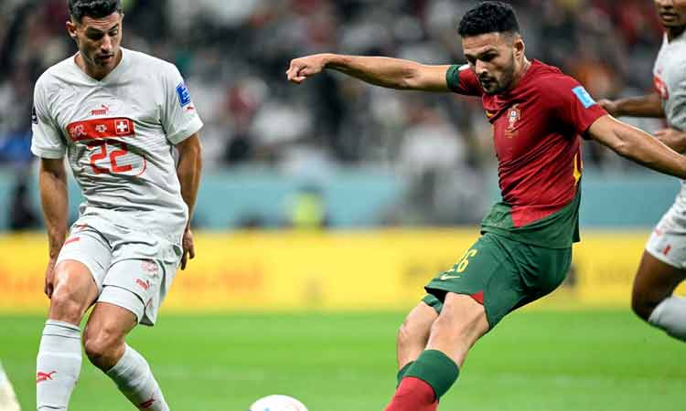 FIFA: Portugal beat Switzerland by 6-1