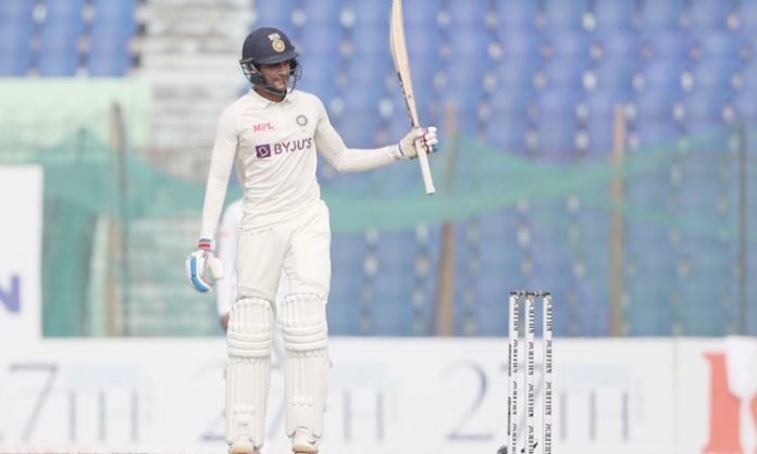 Shubman Gill half century