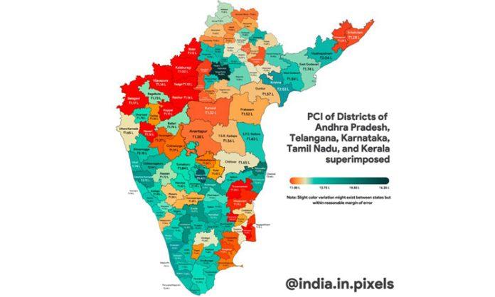 Rangareddy at top in per Capita Income in South