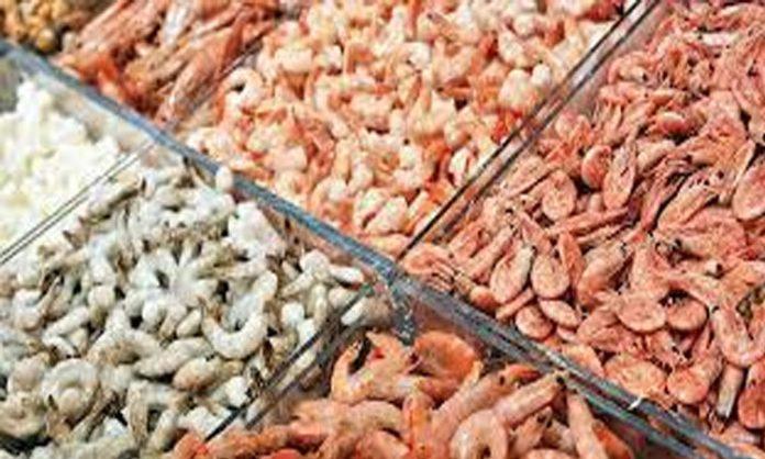 Shrimp rate decreased