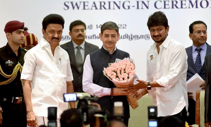 Udhayanidhi Stalin sworn as Minister