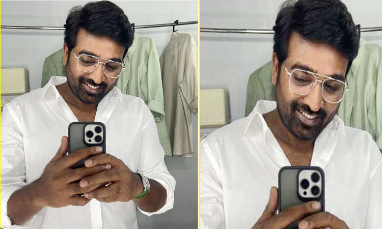Vijay Sethupathi mirror selfie shows 