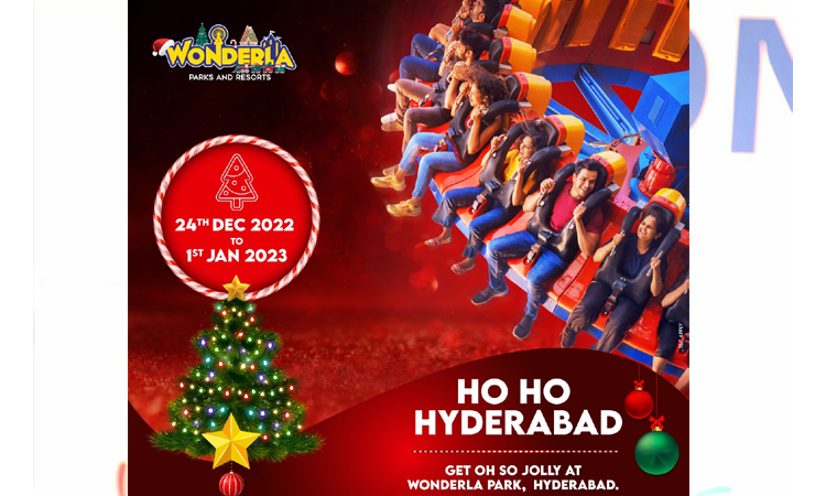 Wonderla hyderabad to host christmas celebration