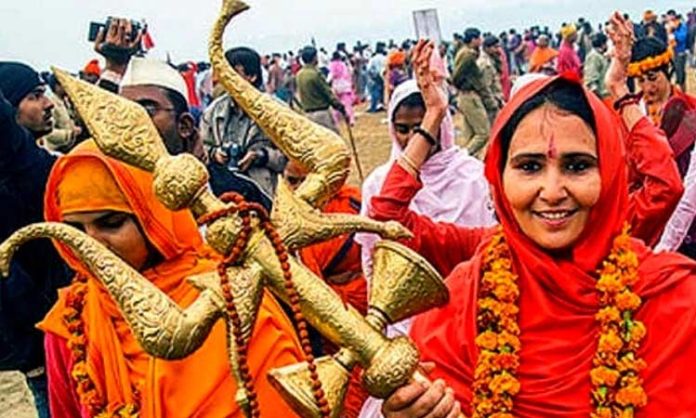 Female Naga Sadhus