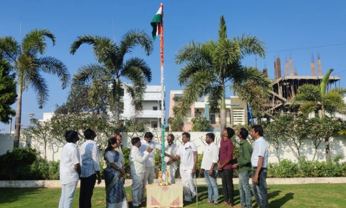 74 Republic Day celebrations under Telangana Jagruti
