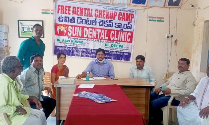 Free dental camp at Bellal village