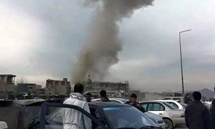 Explosions at Army Airport in Kabul