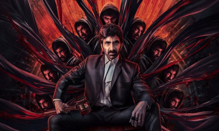 Ravi Teja Ravanasura First Glimpse Out