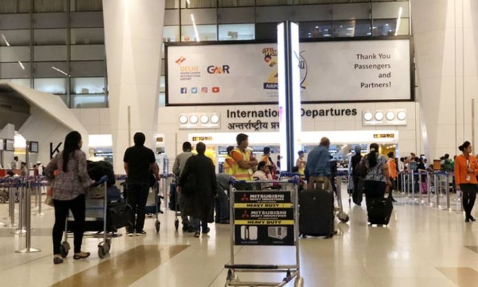 Woman shirt removed by security at Bangalore airport