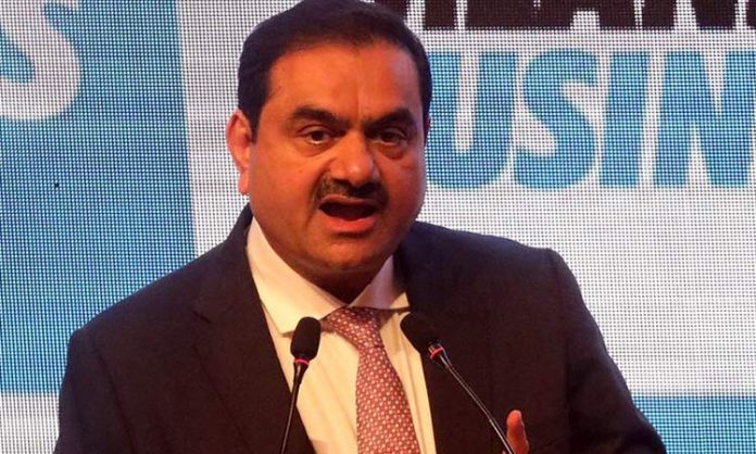 Adani Group Shares down