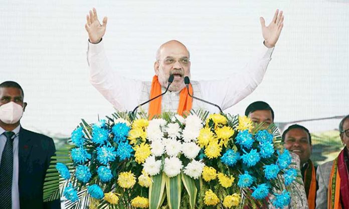 Amit Shah at Sanyal's book launch