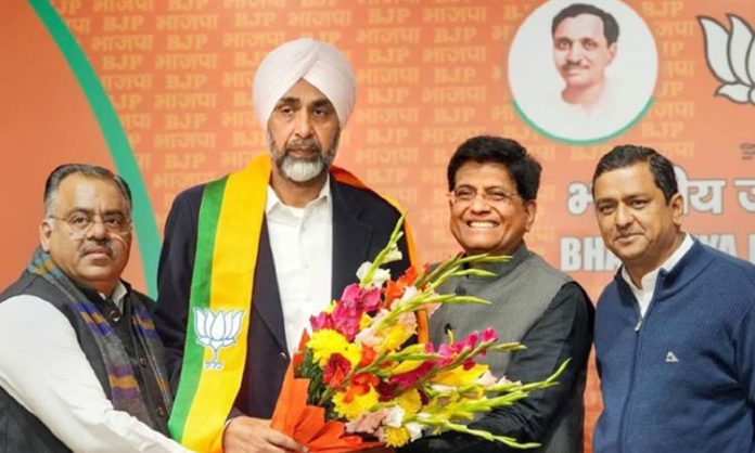 Punjab Congress leader Manpreet Singh Badal joined BJP